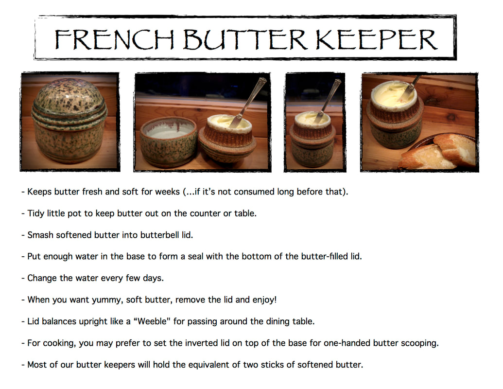 Bowen Butter Keepers are easy to use, nifty accessories for any kitchen!